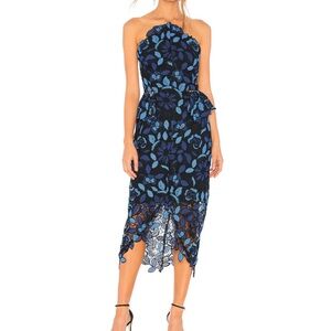 Elliatt times dress in blue multi